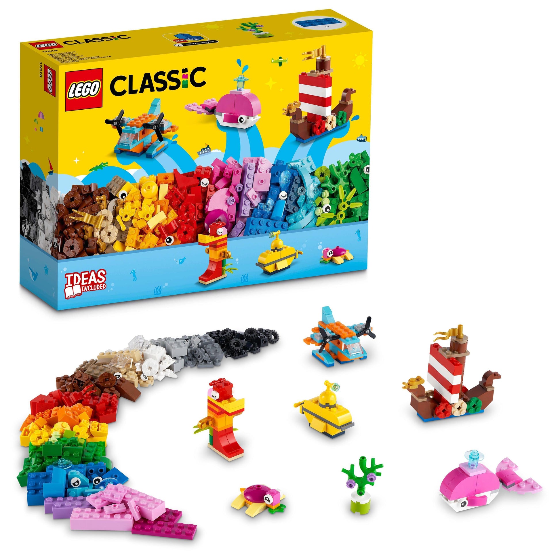 LEGO Creative Ocean Fun 11018 Classic LEGO CLASSIC @ 2TTOYS LEGO €. 16.98