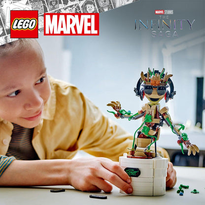 LEGO Dancing Groot 76297 Superheroes SUPERHEROES @ 2TTOYS LEGO €. 44.99