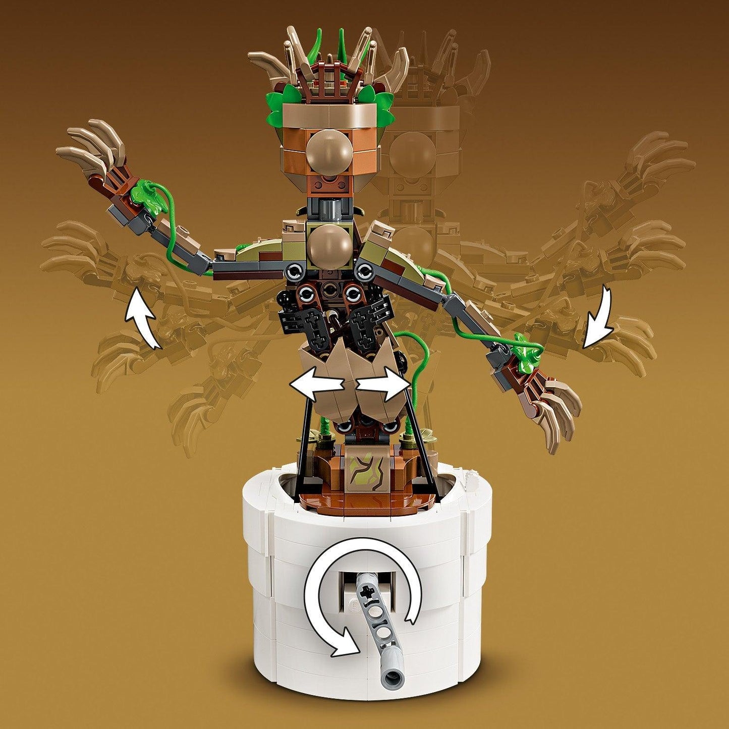 LEGO Dancing Groot 76297 Superheroes SUPERHEROES @ 2TTOYS | Official LEGO shop😊🥰 LEGO €. 44.99