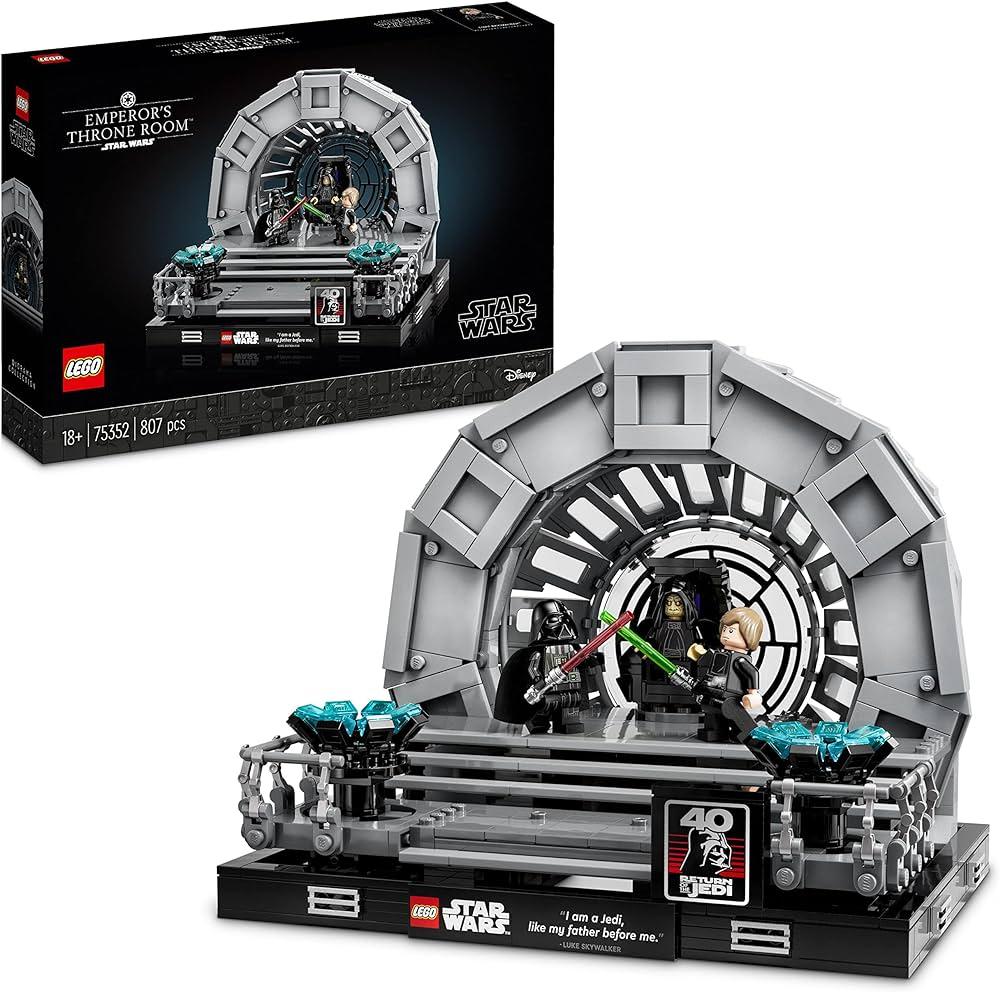 LEGO Death Star's Throne Room Diorama 75352 StarWars LEGO STARWARS @ 2TTOYS LEGO €. 99.99