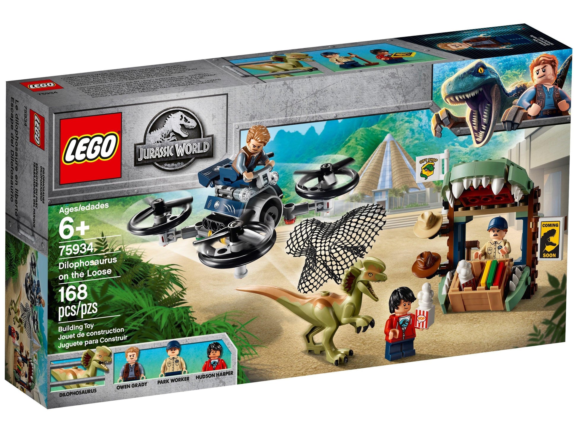 LEGO Dilophosaurus on the Loose 75934 Jurassic World LEGO JURASSIC WORLD @ 2TTOYS LEGO €. 19.99