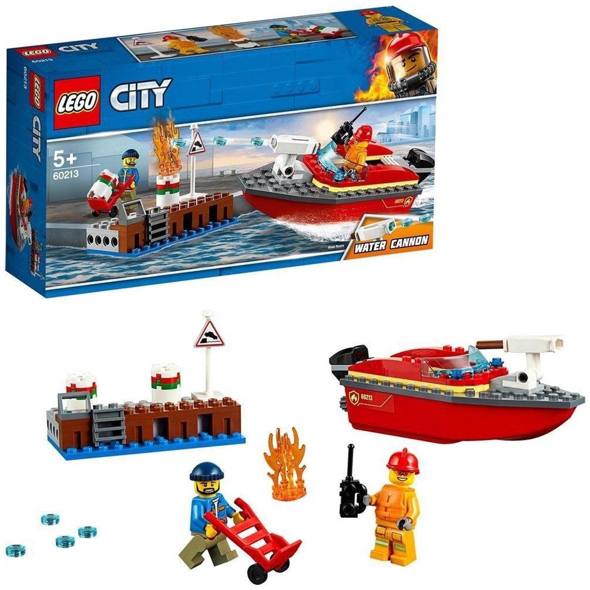 LEGO Dock Side Fire 60213 City LEGO CITY BRANDWEER @ 2TTOYS LEGO €. 16.99