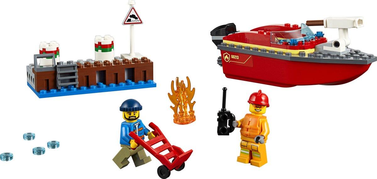 LEGO Dock Side Fire 60213 City LEGO CITY BRANDWEER @ 2TTOYS LEGO €. 16.99