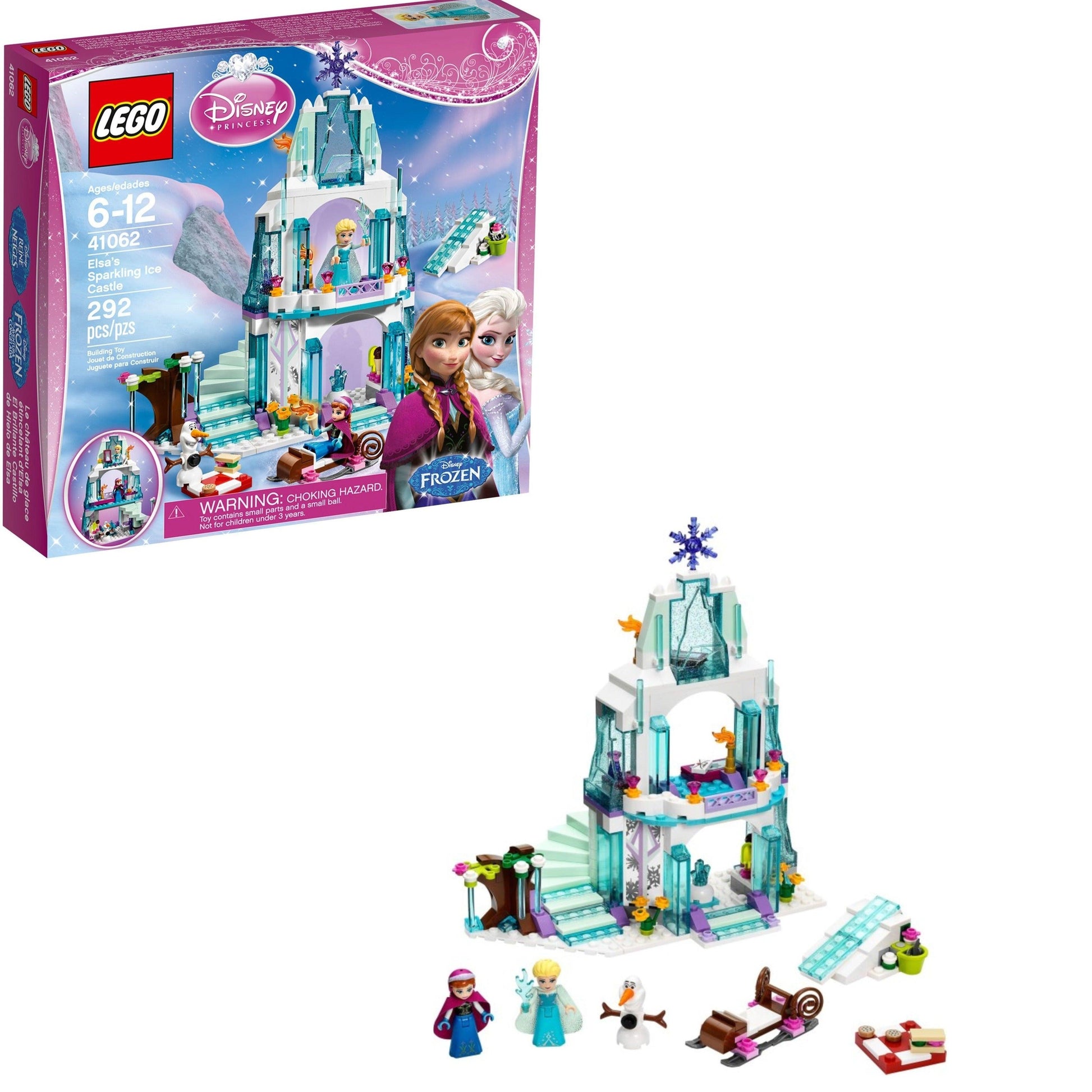 LEGO Elsa's Sparkling Ice Castle 41062 Disney @ 2TTOYS | Official LEGO shop😊🥰 LEGO €. 39.99