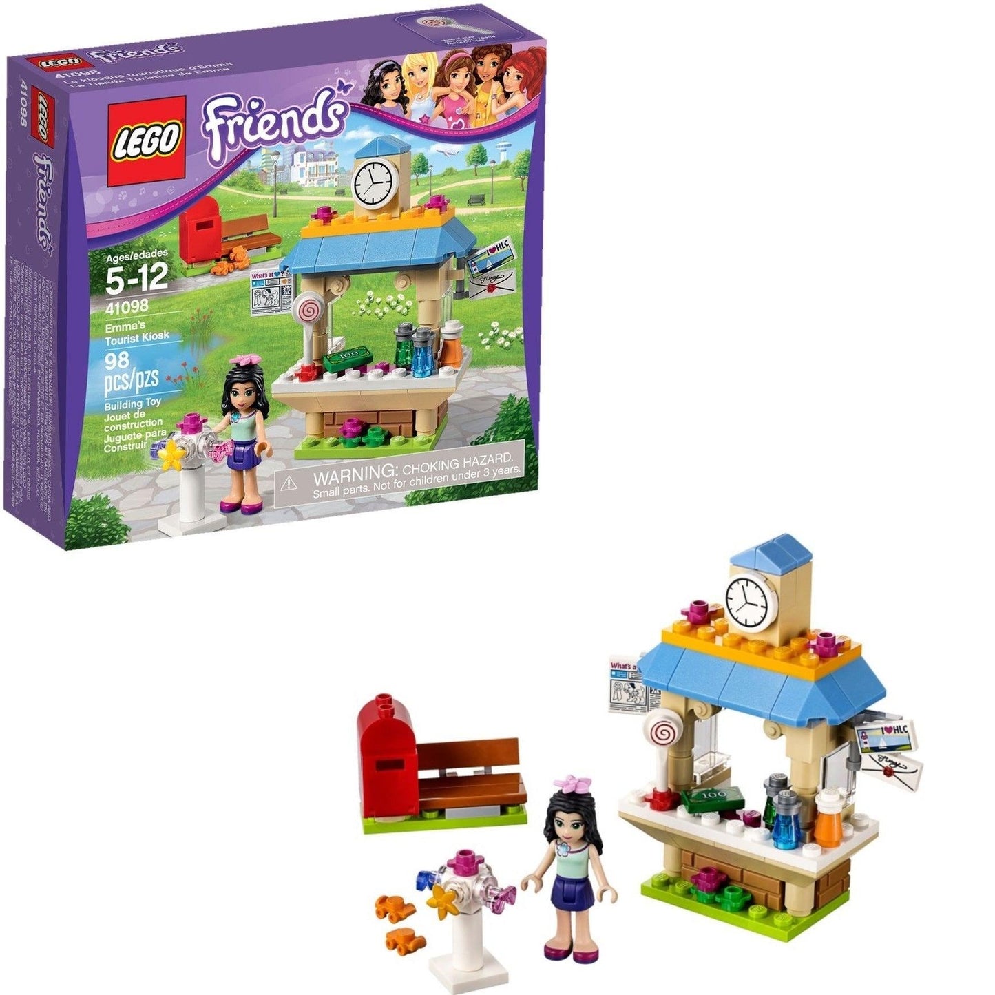 LEGO Emma's Tourist Kiosk 41098 Friends LEGO Friends @ 2TTOYS | Official LEGO shop😊🥰 LEGO €. 9.99