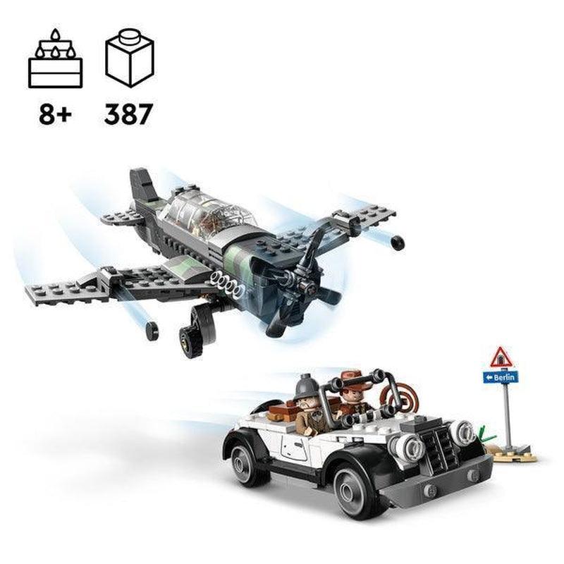 LEGO Fighter Plane Chase 77012 Idiana Jones LEGO INDIANA JONES @ 2TTOYS | Official LEGO shop😊🥰 LEGO €. 34.99