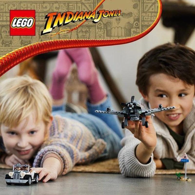 LEGO Fighter Plane Chase 77012 Idiana Jones LEGO INDIANA JONES @ 2TTOYS | Official LEGO shop😊🥰 LEGO €. 34.99