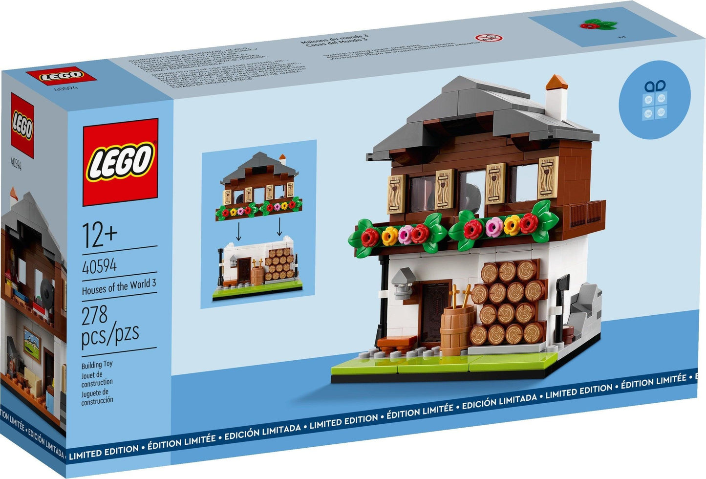 LEGO Houses of the World 3 40594 Creator LEGO @ 2TTOYS LEGO €. 9.99