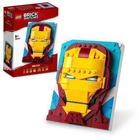 LEGO Iron Man 40535 Brick Sketches LEGO BRICKHEADZ @ 2TTOYS | Official LEGO shop😊🥰 LEGO €. 24.99