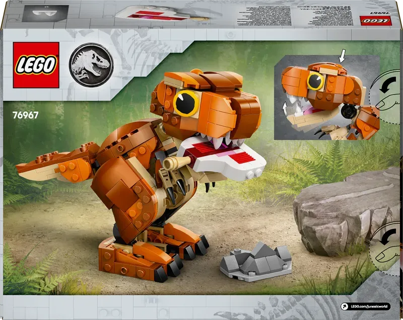 LEGO Kleine eter : T-Rex 76967 Jurassic World (Levering: 1 januari 2025) LEGO Jurassic World @ 2TTOYS | Official LEGO shop😊🥰 LEGO €. 21.49