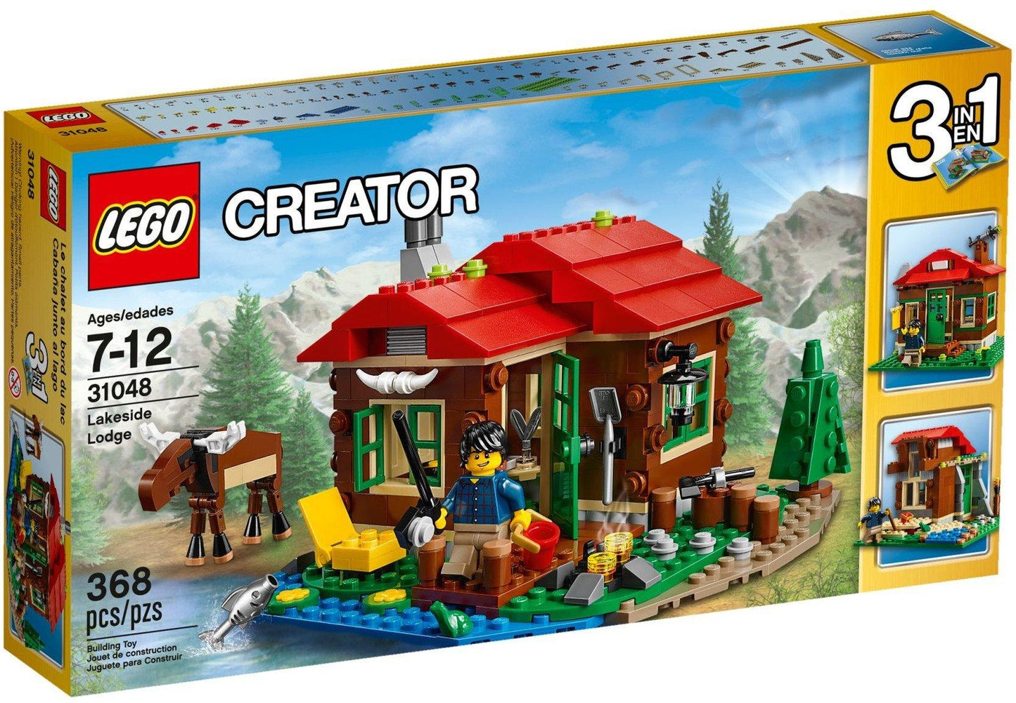 LEGO Lakeside Lodge 31048 Creator LEGO CREATOR @ 2TTOYS LEGO €. 45.99