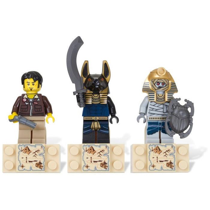 LEGO Magnet Set: Amset-Ra, Jack Raines and Anubis Guard 853168 Gear LEGO Gear @ 2TTOYS | Official LEGO shop😊🥰 LEGO €. 14.99