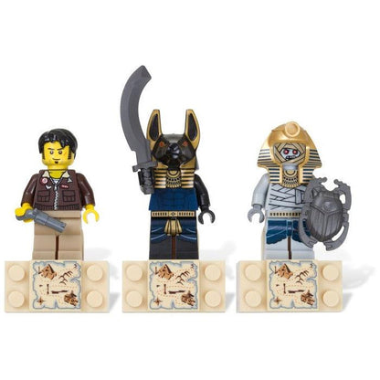 LEGO Magnet Set: Amset-Ra, Jack Raines and Anubis Guard 853168 Gear LEGO Gear @ 2TTOYS | Official LEGO shop😊🥰 LEGO €. 14.99