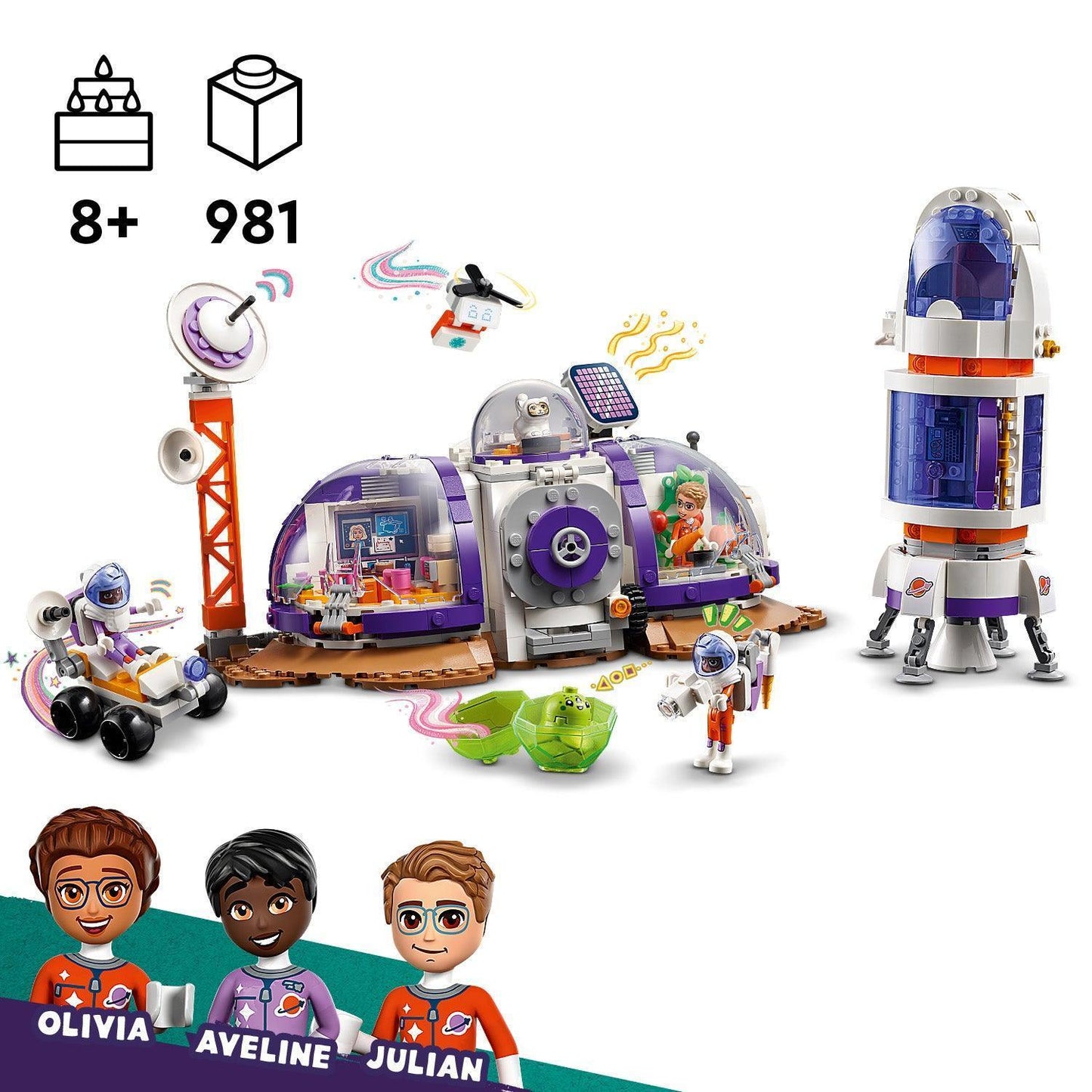 LEGO Mars Space Base and Rocket 42605 Friends LEGO FRIENDS @ 2TTOYS LEGO €. 76.49