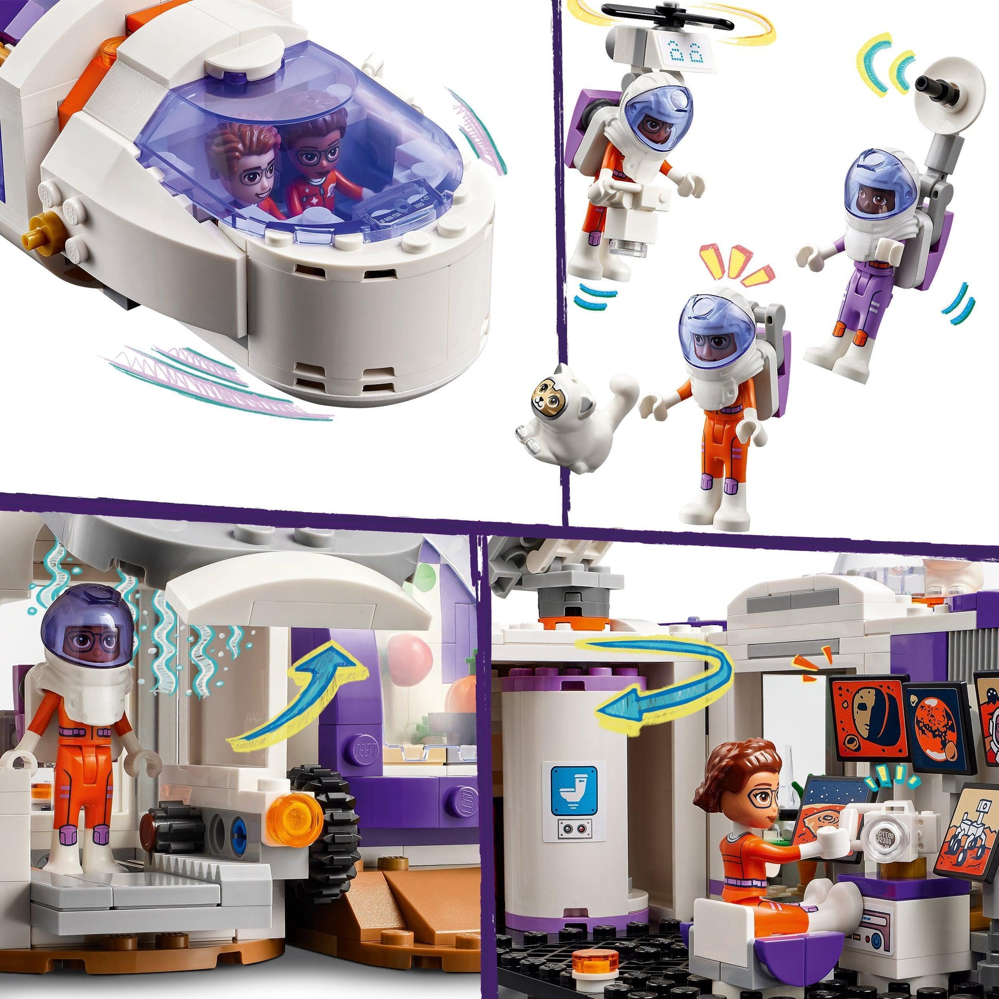 LEGO Mars Space Base and Rocket 42605 Friends LEGO FRIENDS @ 2TTOYS LEGO €. 76.49