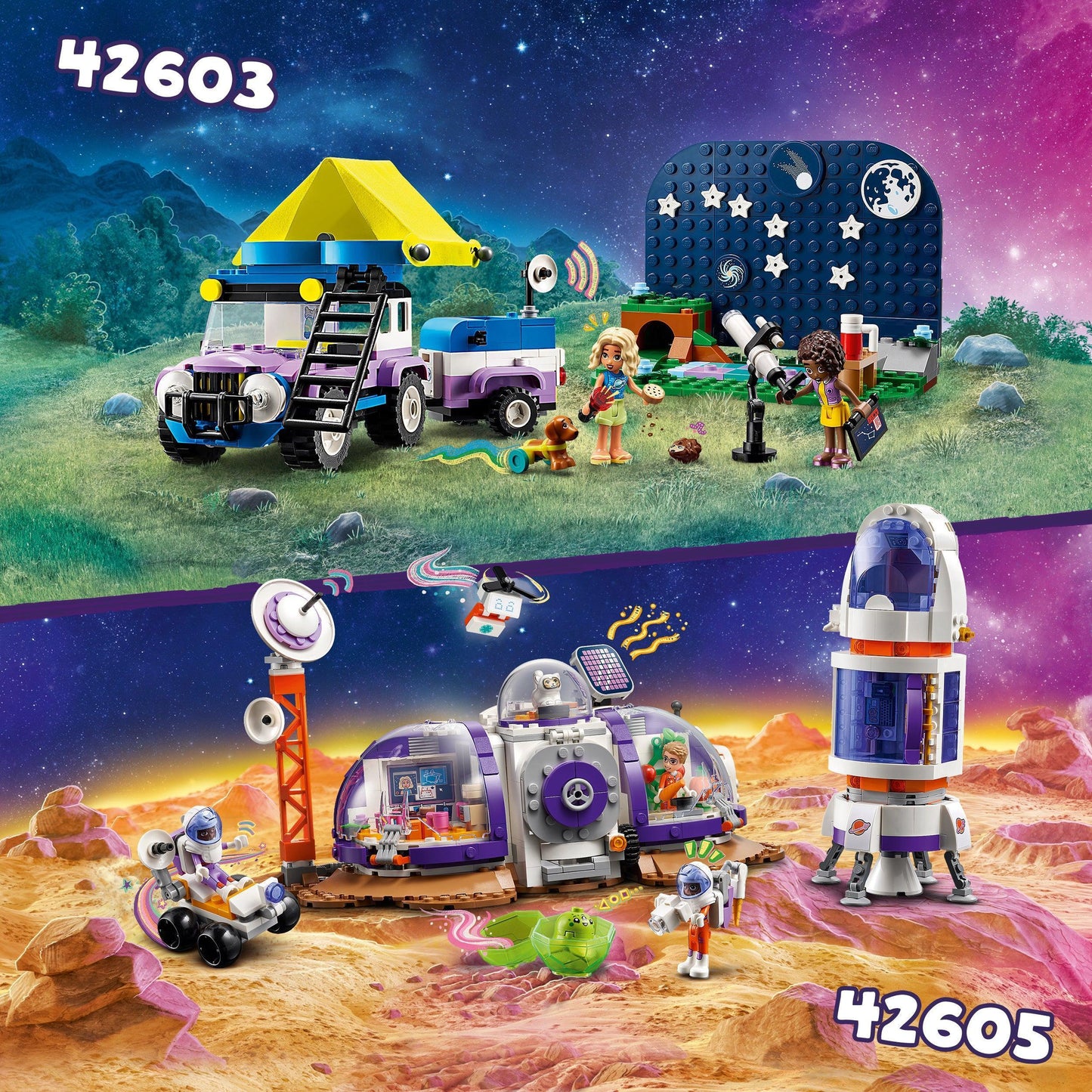 LEGO Mars Space Base and Rocket 42605 Friends LEGO FRIENDS @ 2TTOYS | Official LEGO shop😊🥰 LEGO €. 76.49