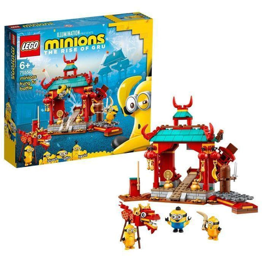 LEGO Minions Kung Fu Battle 75550 Minions LEGO MINIONS @ 2TTOYS LEGO €. 54.99