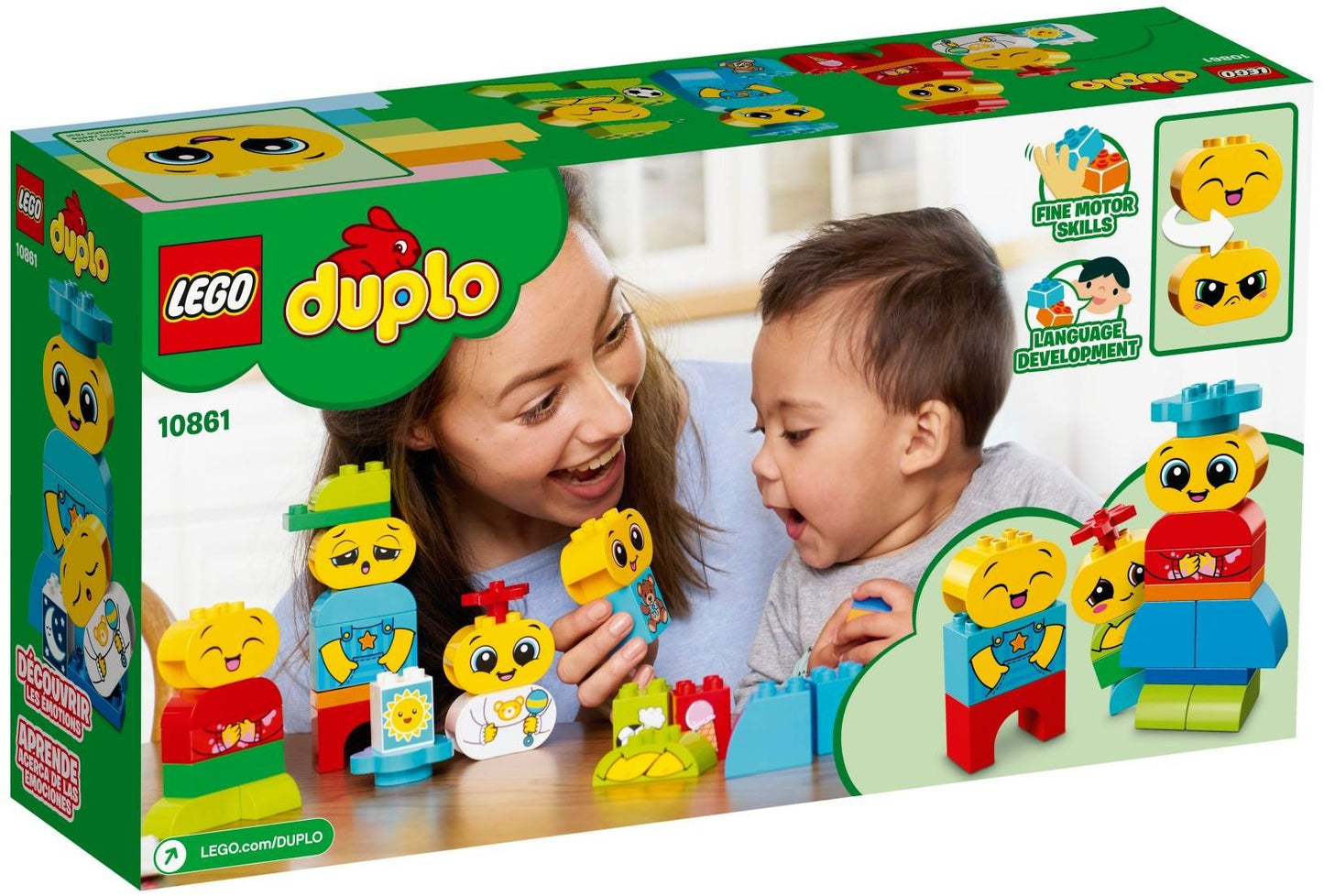 LEGO My First Emotions 10861 DUPLO LEGO DUPLO @ 2TTOYS | Official LEGO shop😊🥰 LEGO €. 19.99