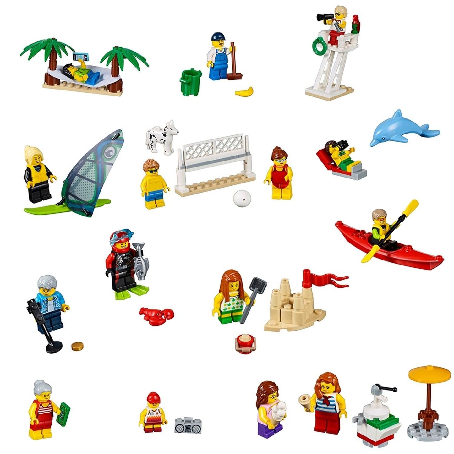 LEGO People Pack - Fun at the Beach 60153 City LEGO CITY VILLE @ 2TTOYS | Official LEGO shop😊🥰 LEGO €. 49.99