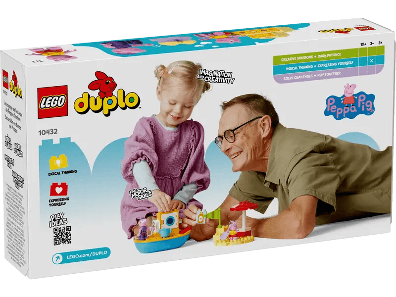 LEGO Peppa Pig boat trip 10432 DUPLO @ 2TTOYS | Official LEGO shop😊🥰 2TTOYS €. 25.49