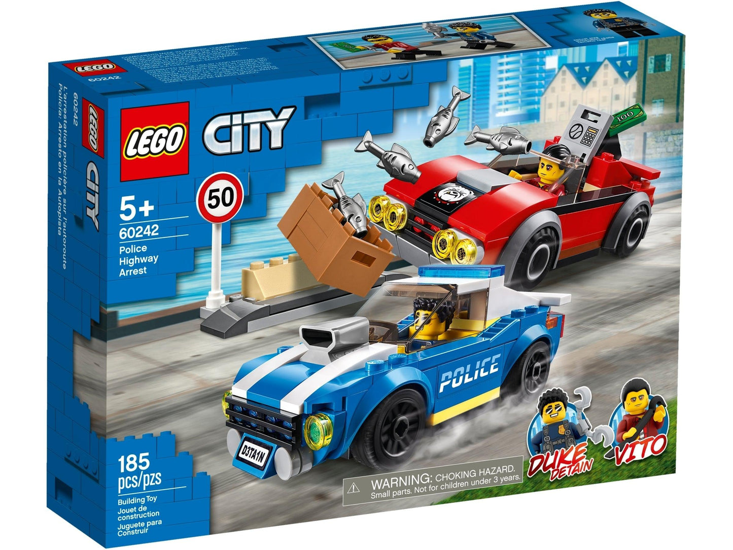 LEGO Police Highway Arrest 60242 City LEGO CITY POLITIE @ 2TTOYS | Official LEGO shop😊🥰 LEGO €. 19.99