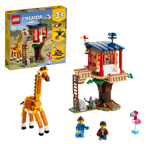 LEGO Safari Wildlife Tree House 31116 Creator 3-in-1 LEGO CREATOR @ 2TTOYS LEGO €. 29.99