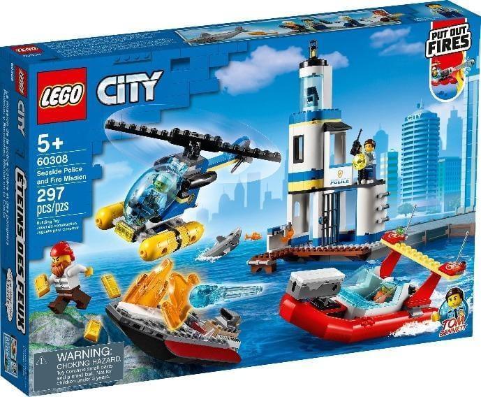 LEGO Seaside Police and Fire Mission 60308 City LEGO CITY KUSTWACHT @ 2TTOYS LEGO €. 39.99