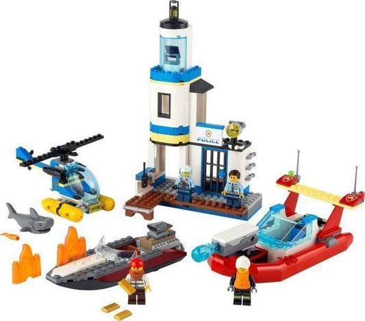 LEGO Seaside Police and Fire Mission 60308 City LEGO CITY KUSTWACHT @ 2TTOYS | Official LEGO shop😊🥰 LEGO €. 39.99