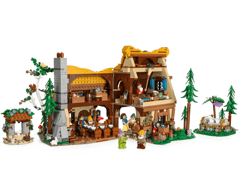 LEGO Snow White and the Seven Dwarfs' Cottage 43242 Disney LEGO DISNEY @ 2TTOYS LEGO €. 219.99