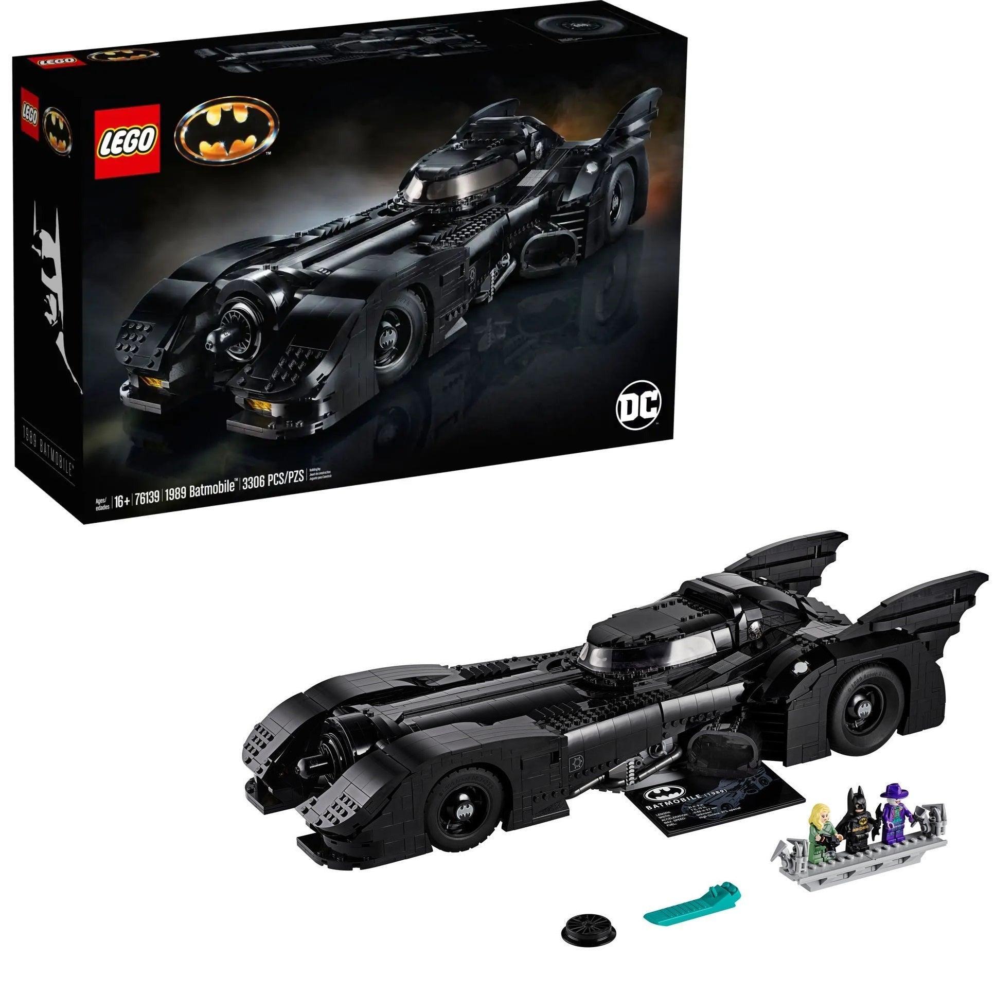 LEGO The Batman Batmobile 1989 76139 Superheroes LEGO BATMAN @ 2TTOYS | Official LEGO shop😊🥰 LEGO €. 299.99