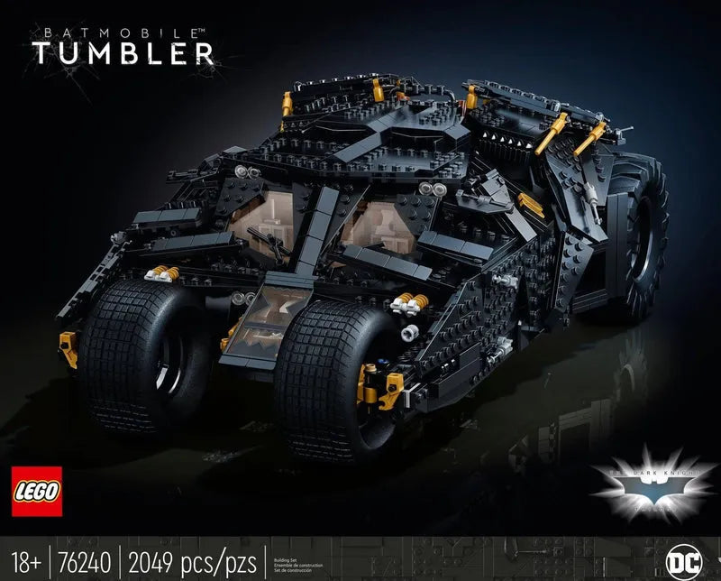 LEGO The Batmobile Tumbler 76240 Batman LEGO BATMAN @ 2TTOYS | Official LEGO shop😊🥰 LEGO €. 269.99