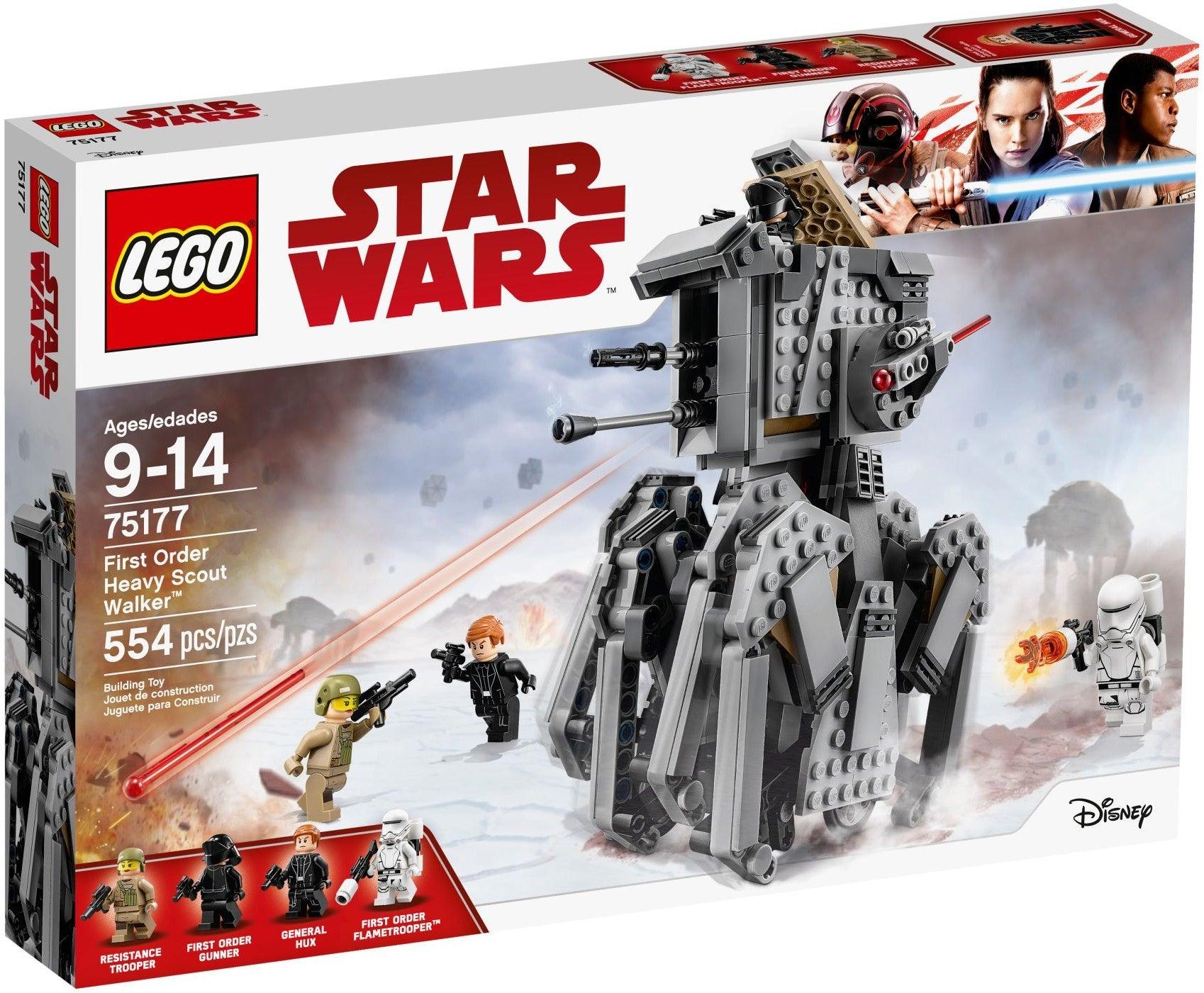 LEGO The First Order Heavy Scout Walker inclusief Hux, Trooper en Gunner 75177 StarWars LEGO STARWARS @ 2TTOYS | Official LEGO shop😊🥰 LEGO €. 69.99