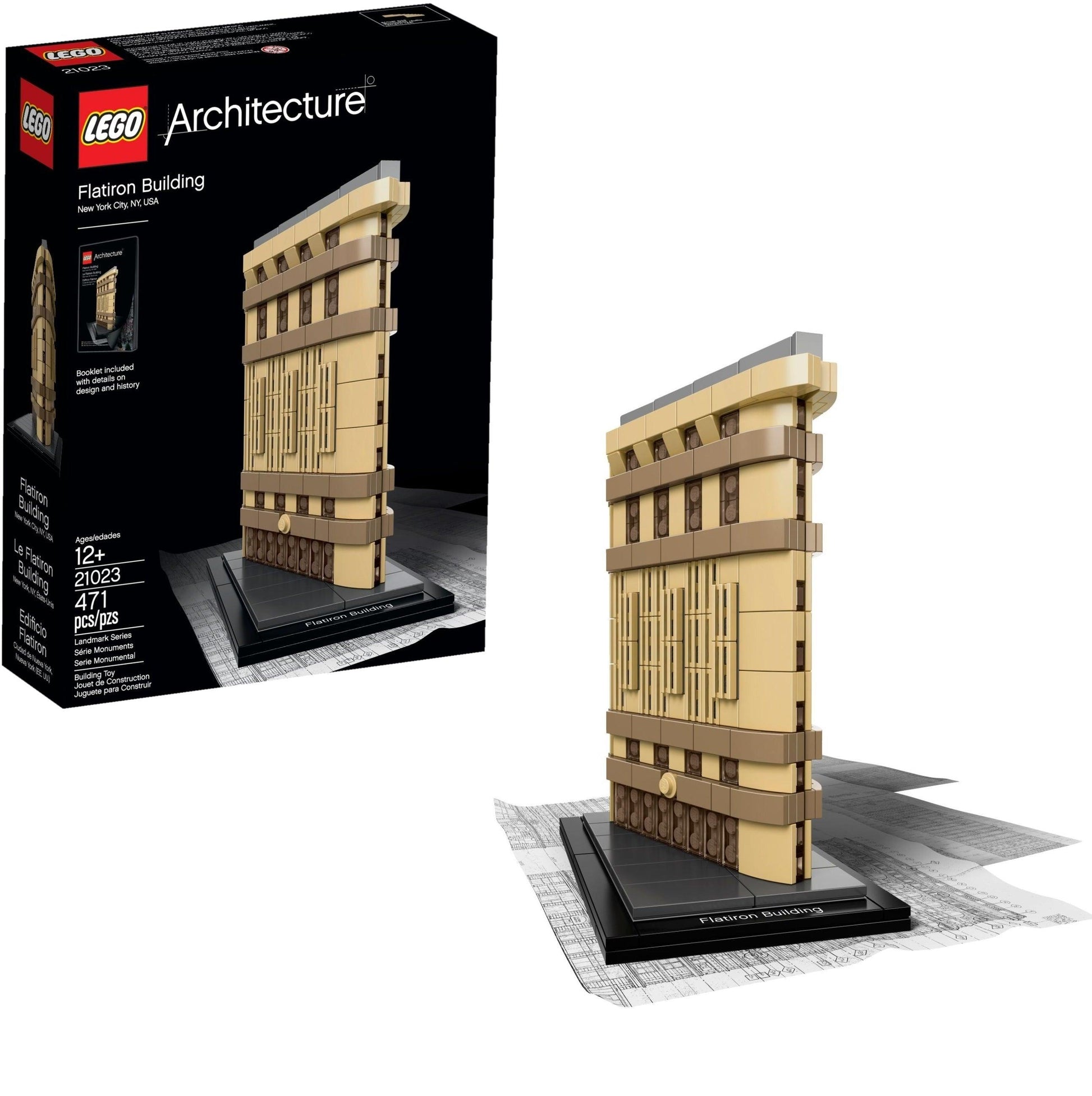 LEGO The Flatiron Building 21023 Architecture LEGO ARCHITECTURE @ 2TTOYS LEGO €. 119.99