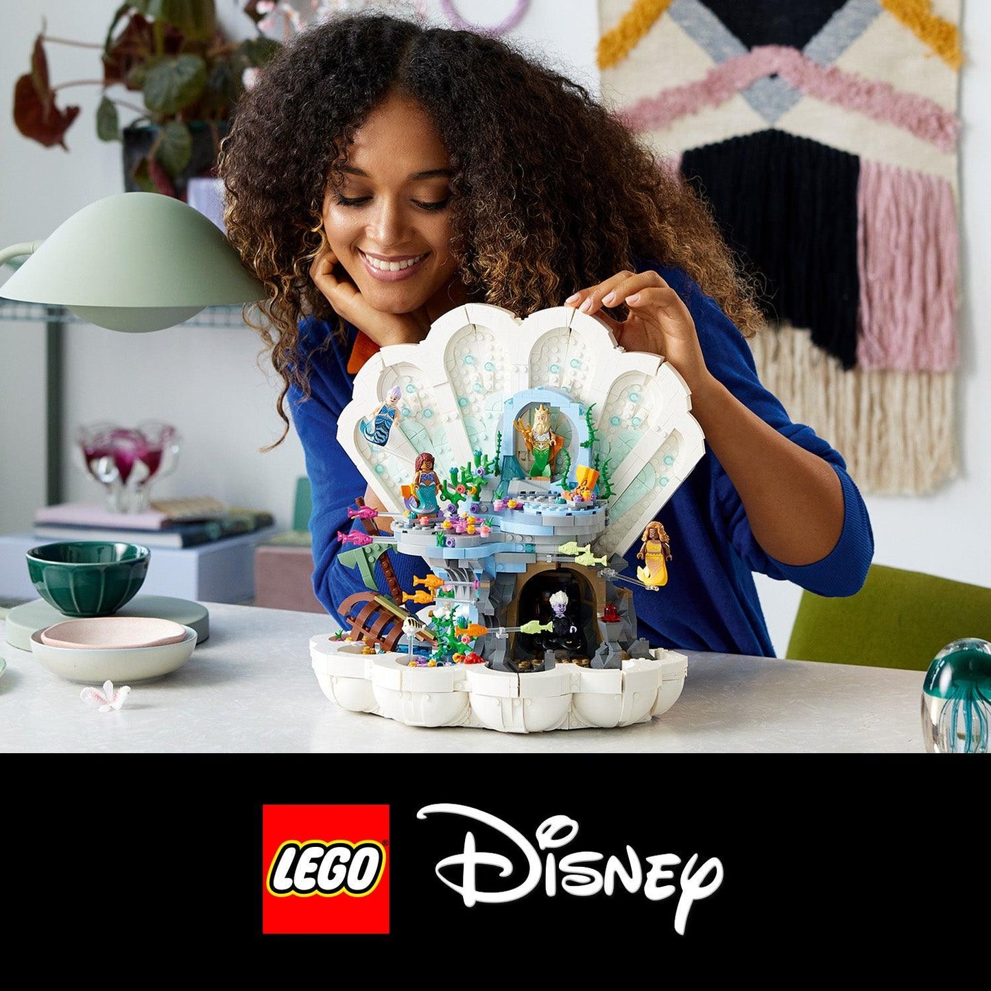 LEGO The Little Mermaid Royal Clamshell 43225 Disney LEGO DISNEY @ 2TTOYS | Official LEGO shop😊🥰 LEGO €. 164.99