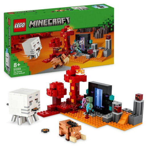 LEGO The Nether Portal Ambush 21255 Minecraft LEGO MINECRAFT @ 2TTOYS | Official LEGO shop😊🥰 LEGO €. 37.99