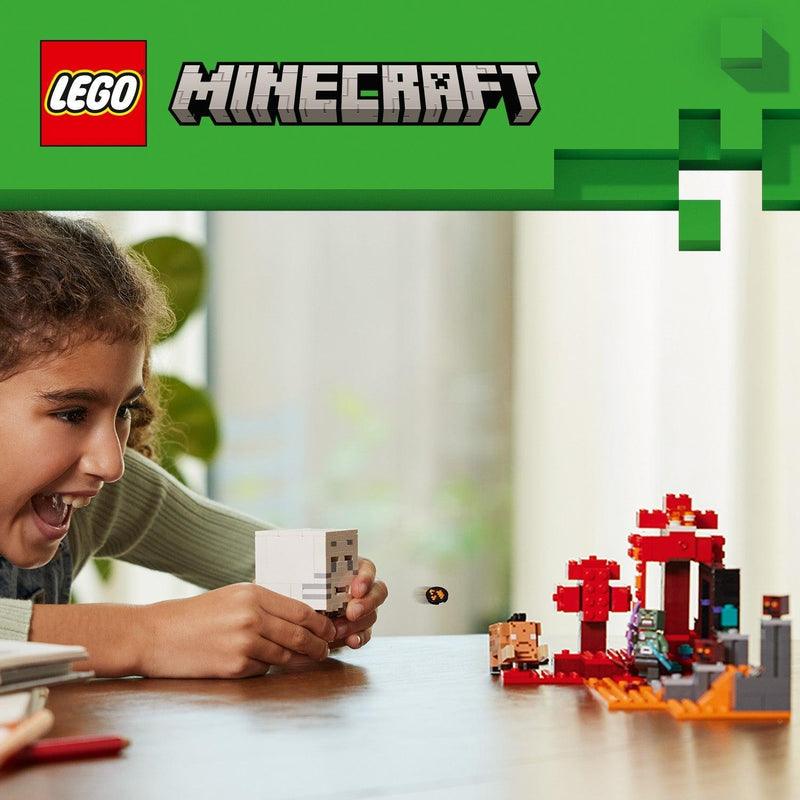 LEGO The Nether Portal Ambush 21255 Minecraft LEGO MINECRAFT @ 2TTOYS | Official LEGO shop😊🥰 LEGO €. 37.99