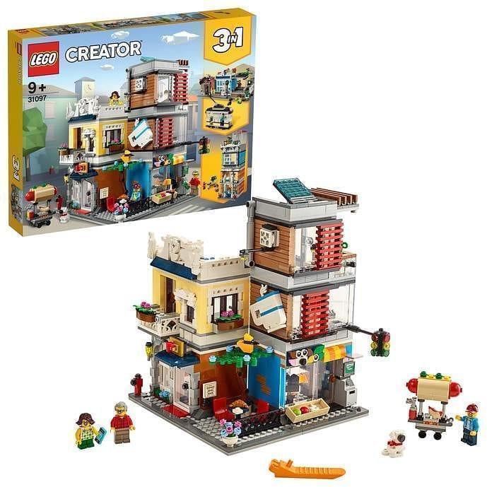 LEGO Townhouse Pet Shop & Café 31097 Creator 3-in-1 LEGO CREATOR @ 2TTOYS LEGO €. 89.99