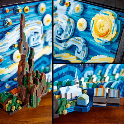 LEGO Vincent van Gogh The Starry Night 21333 Ideas LEGO IDEAS @ 2TTOYS LEGO €. 169.99