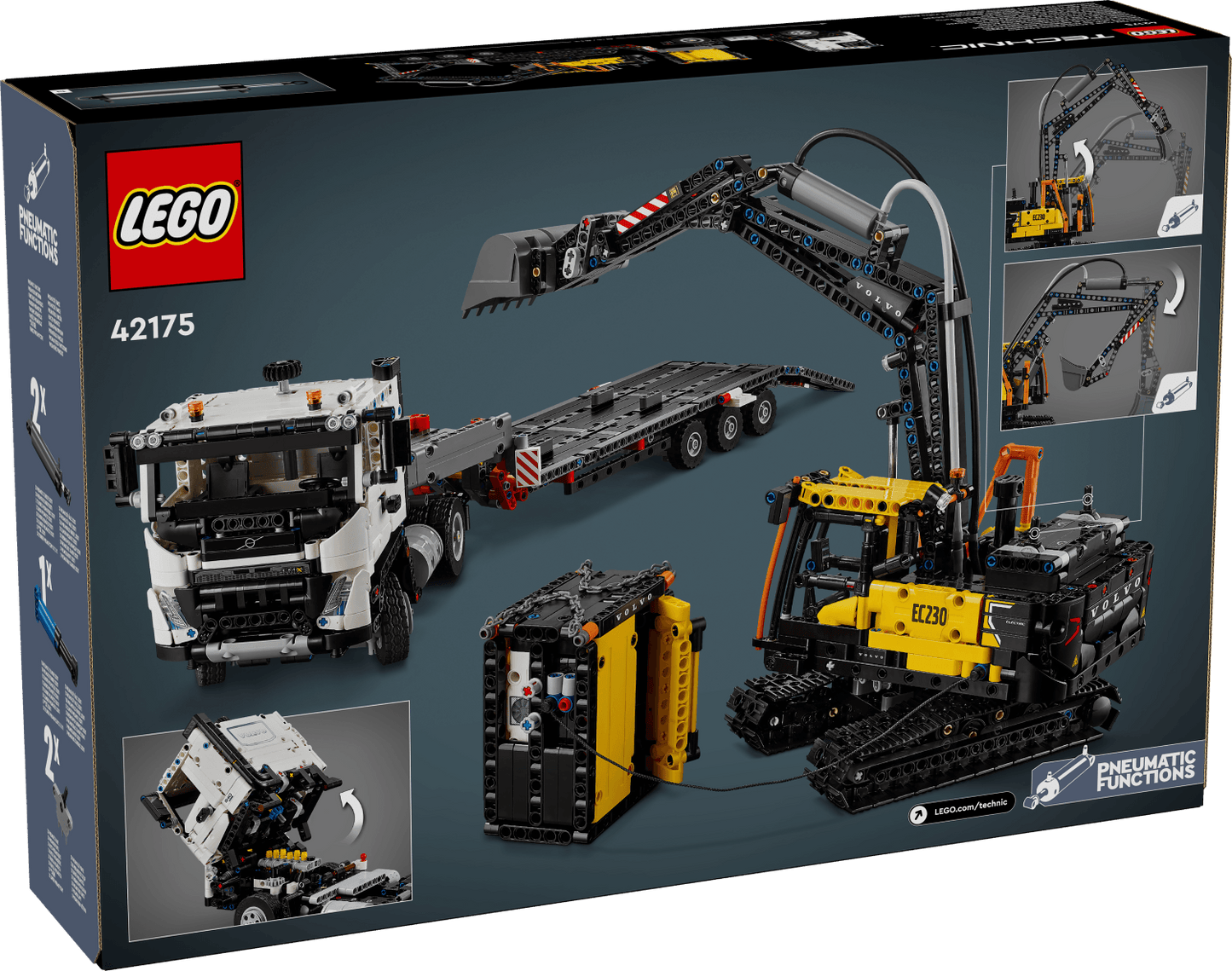 LEGO Volvo FMX truck & EC230 elektrische graafmachine 42175 Technic (Pre-Order: verwacht augustus) LEGO TECHNIC @ 2TTOYS LEGO €. 169.99