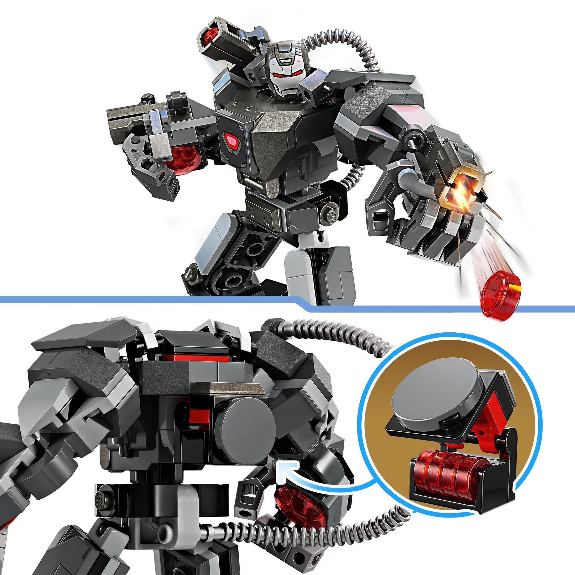 LEGO War Machine Mech Armor 76277 Superheroes LEGO Super Heroes Marvel @ 2TTOYS | Official LEGO shop😊🥰 LEGO €. 12.49