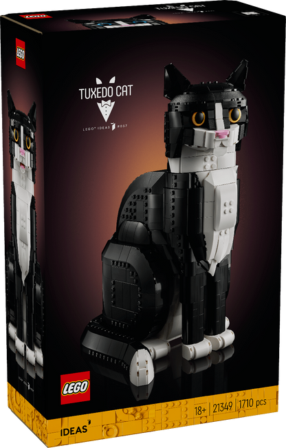 LEGO Zwart-witte Tuxedo kat 21349 Ideas (verwacht) LEGO IDEAS @ 2TTOYS LEGO €. 88.99