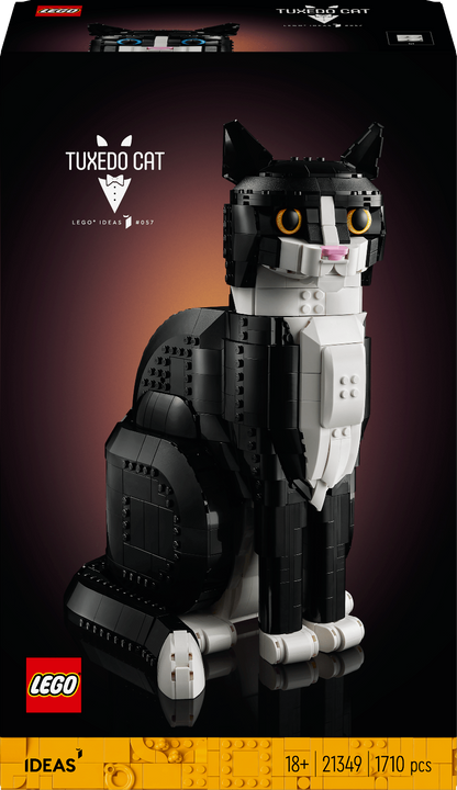 LEGO Zwart-witte Tuxedo kat 21349 Ideas (verwacht) LEGO IDEAS @ 2TTOYS LEGO €. 88.99