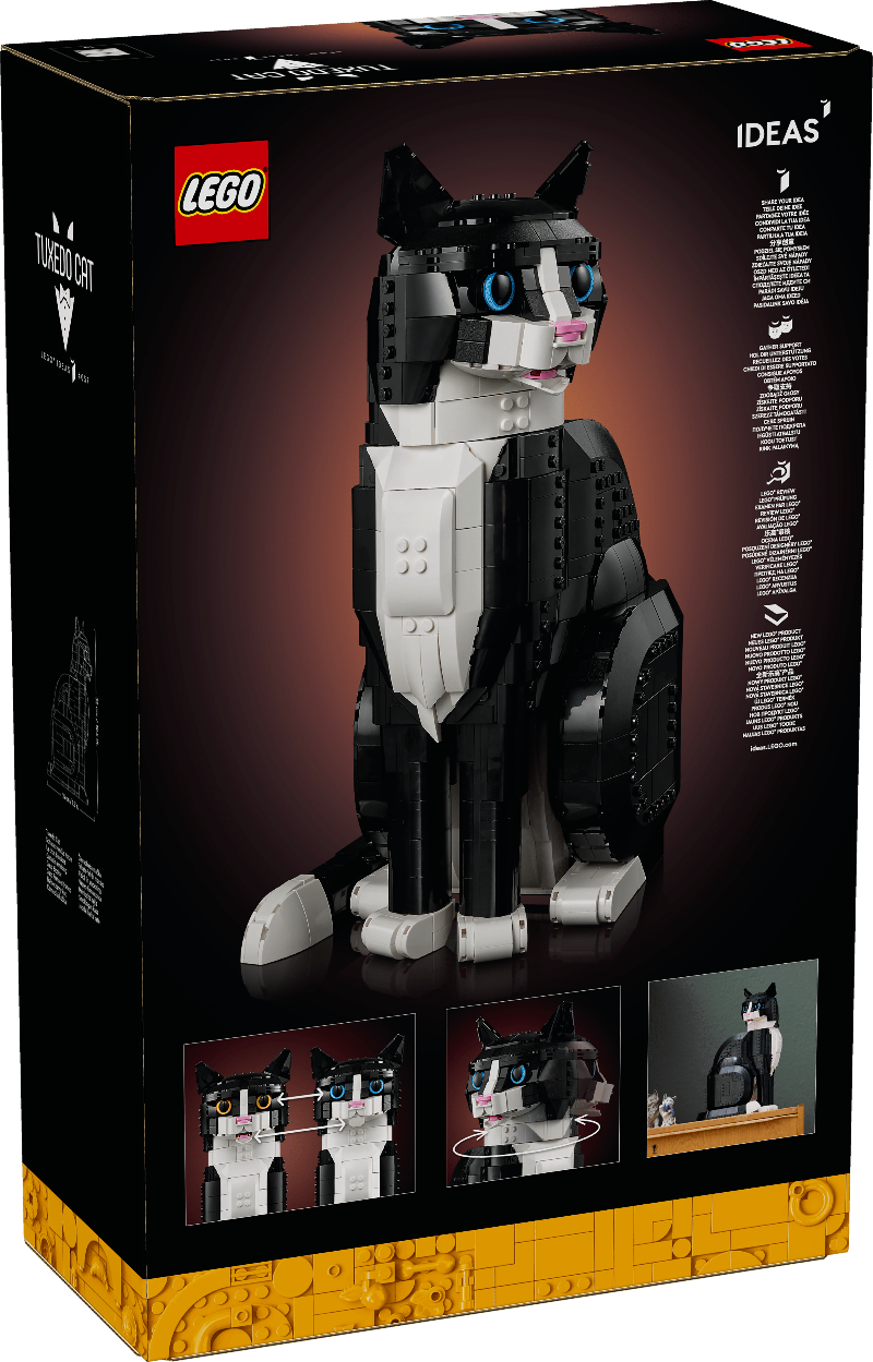 LEGO Zwart-witte Tuxedo kat 21349 Ideas (verwacht) LEGO IDEAS @ 2TTOYS LEGO €. 88.99