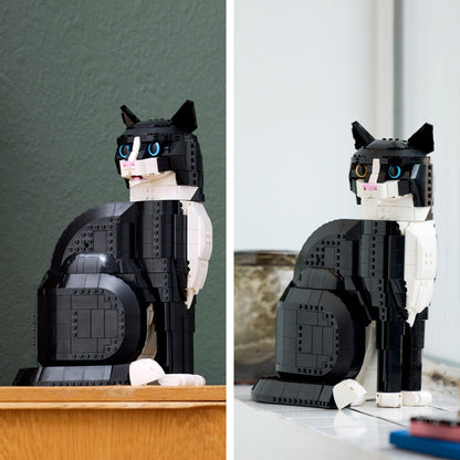 LEGO Zwart-witte Tuxedo kat 21349 Ideas (verwacht) LEGO IDEAS @ 2TTOYS LEGO €. 88.99