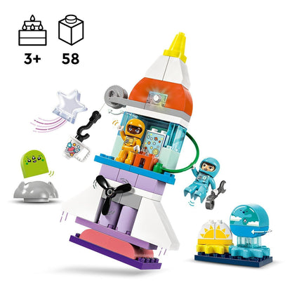 LEGO 3 in 1 Space Shuttle Adventure 10422 DUPLO LEGO DUPLO @ 2TTOYS LEGO €. 64.99