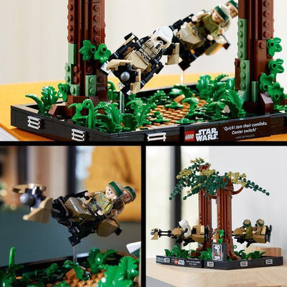 LEGO 75353 The Endor Speeder Bike Chase Diorama LEOG STARWARS @ 2TTOYS LEGO €. 79.99