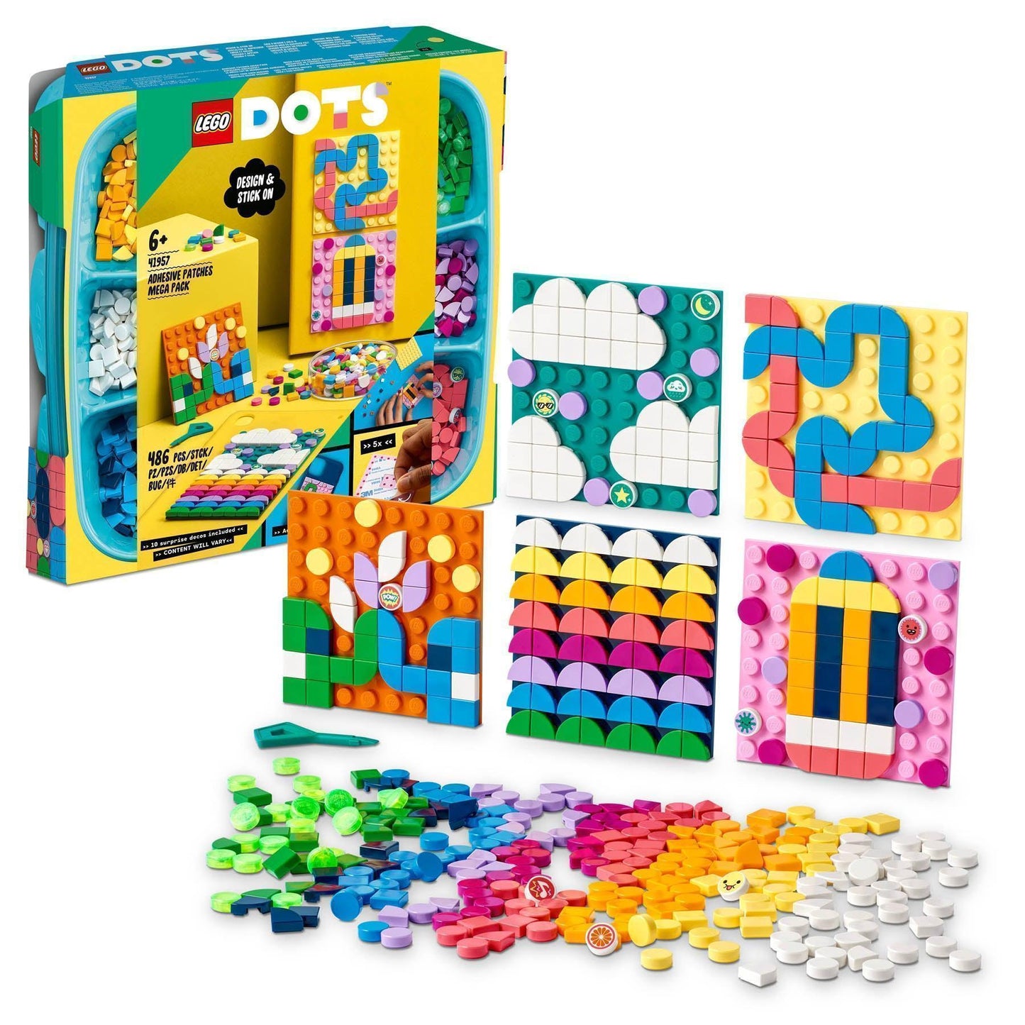 LEGO Adhesive Patches Mega Pack 41957 Dots LEGO Dots @ 2TTOYS LEGO €. 34.99