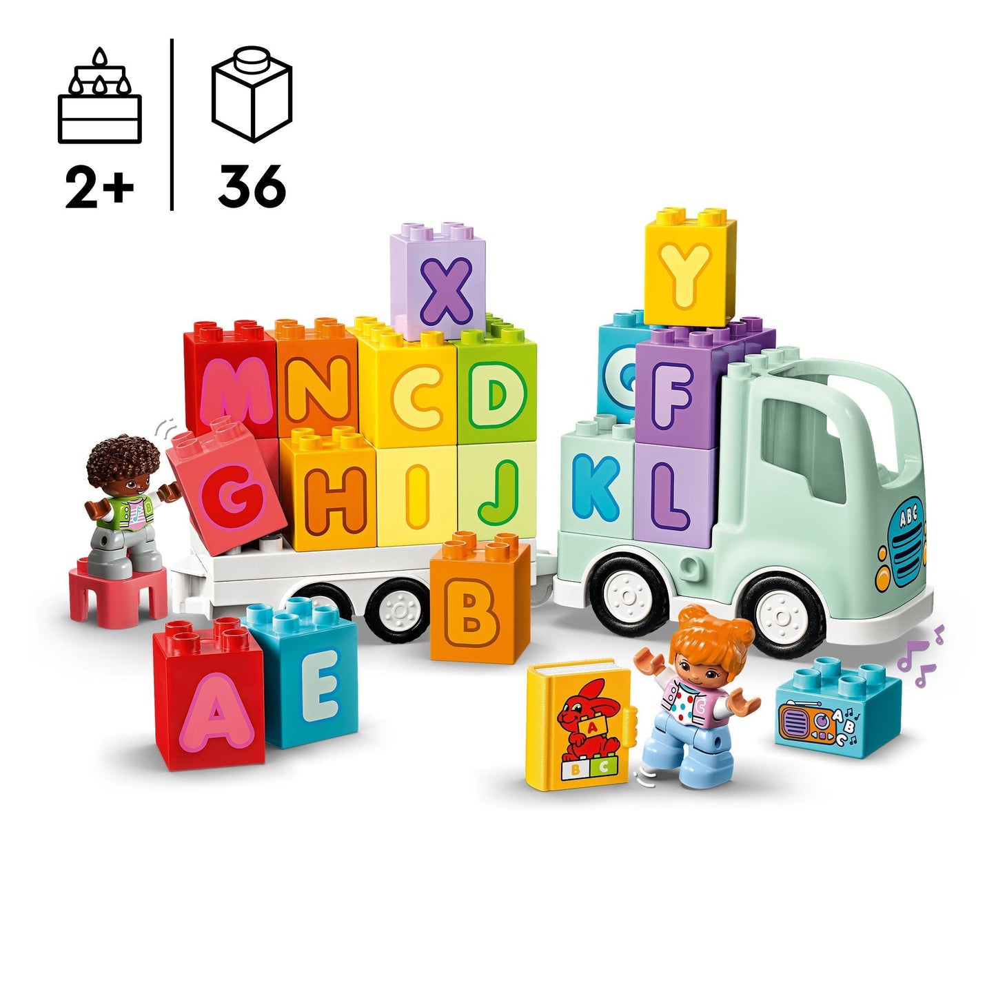 LEGO Alphabet truck 10421 DUPLO LEGO DUPLO @ 2TTOYS LEGO €. 39.99