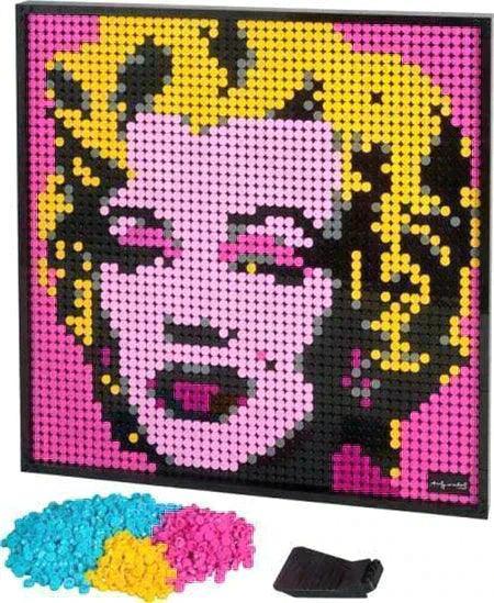 LEGO Andy Warhol's Marilyn Monroe painting 31197 Art LEGO ART @ 2TTOYS LEGO €. 144.99