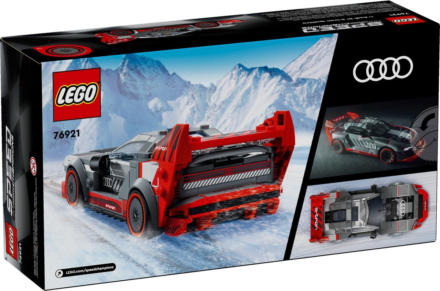 LEGO Audi S1 e-tron quattro racecar 76921 Speedchampions LEGO Speedchampions @ 2TTOYS | Official LEGO shop😊🥰 LEGO €. 26.99